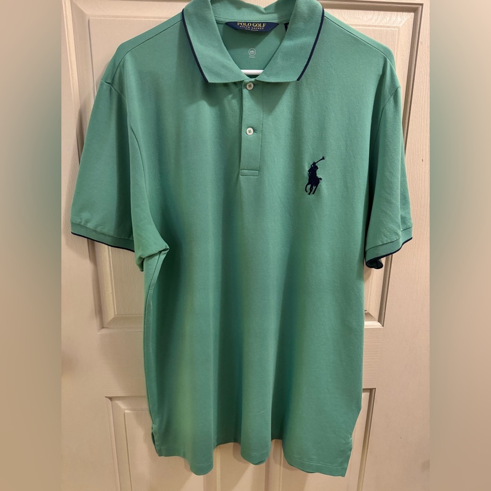 Polo Golf by Ralph Lauren Big Pony Polo Shirt -XLT - Green